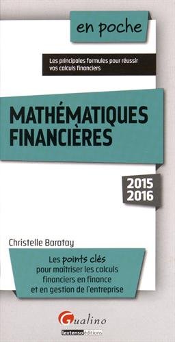 Mathématiques financières