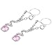 CABBE KALLO 2Pcs Fake Nipple Rings Non-Piercings Stainless Steel Body Piercing Jewelry (1#)