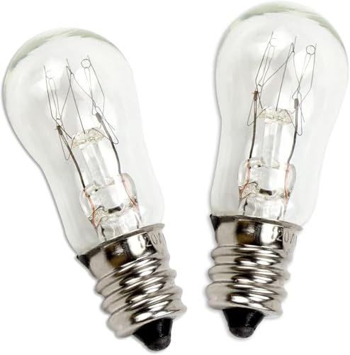 AMI PARTS WE05X20431 WE4M305 Dryer Drum Light 10w 120v Bulb Replacement Part Compatible with Hotpoint GE Dryers(2pcs)
