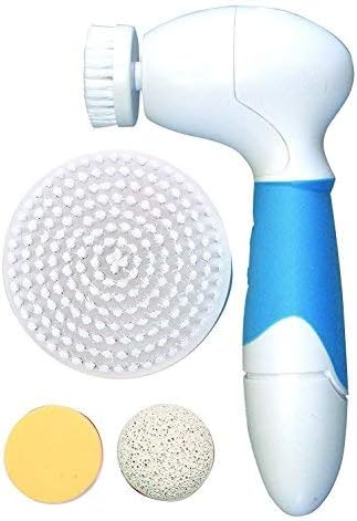 Kretix Plastic Rotating Facial Cleansing brush, 1pc(Asorted Color)
