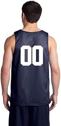 Custom Basketball Reversible Jersey - Numbers Only On Back of Both Sides