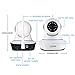 LESHP 1080P Wireless IP Camera Full HD WiFi Home Security Surveillance System Night Vision for Baby / Elder / Pet / Nanny Monitor, Pan/Tilt/Zoom, Two-Way Audio, P2P Cloud Technology