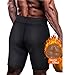 Ursexyly Workout Shorts Bodybuilding Running Training Jogging Cool Dry Baselayer Tights Leggings Pants (Black Sauna Pant, L)