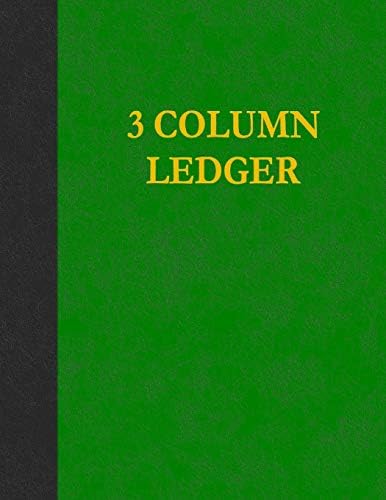3 Column Ledger
