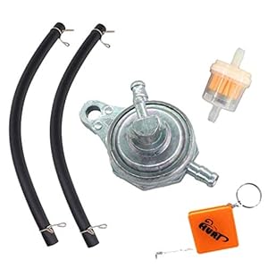 HURI Onderdruk benzinekraan 3 aansluitingen ventielkraan benzinefilter schakelaar voor China scooter 50 ccm 125 ccm Rex…