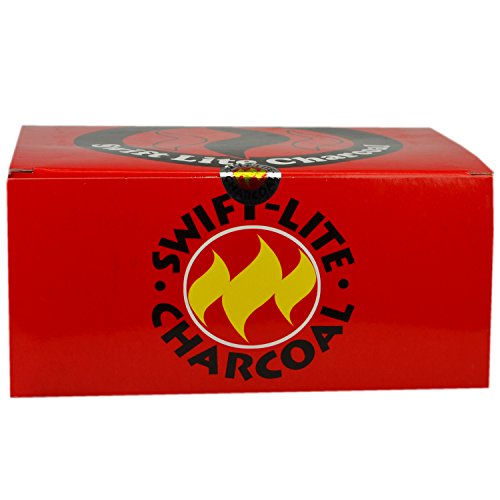 Swift Lite Charcoal Box 10 rolls of 10 x 40mm charcoal tablets Pricepulse