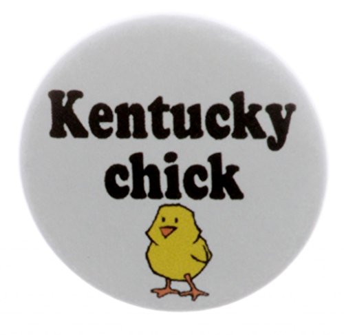 A&T Designs Unisex - Kentucky Chick 1.25