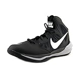 Nike Prime Hype DF Men Round Toe Synthetic Black Basketball Shoe