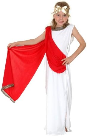 PERFECT PATCHES Roman Goddess Costume School Curriculum Greek Toga Book Week Girls Fancy Dress