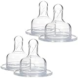 Dr. Brown`s Natural Flow Y Cut Wide Neck Nipple - 4 Nipples