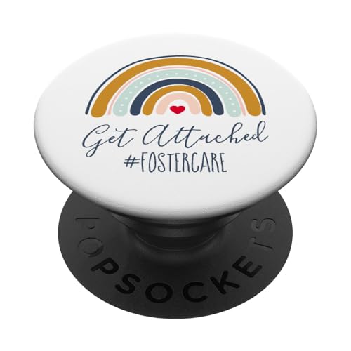 Get Attached Adoption Fostercare MOD DAD Foster to Adopt PopSockets Adhesive Po…