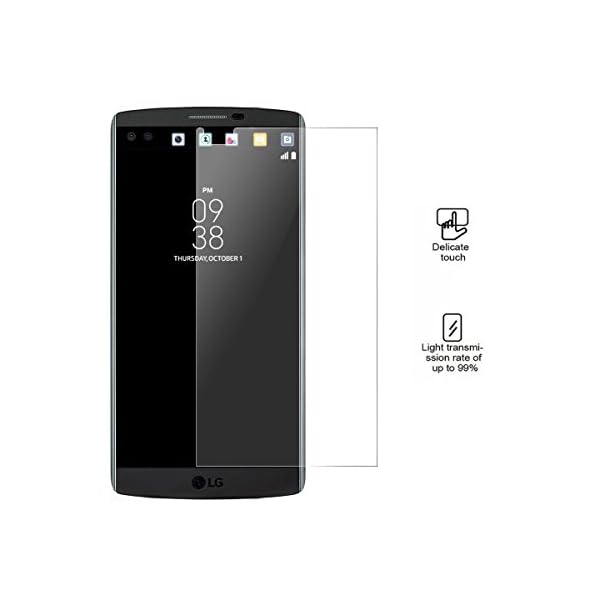 2-Pack-LG-V10-Screen-Protector-Asstar-LG-V10-Tempered-Glass-Screen-ProtectorBubble-FreeAnti-ScratchAnti-GlareAnti-Fingerprint-Premium-Tempered-Glass-Screen-Protector-for-LG-V10