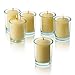 Light In The Dark Ivory Votive Candles - Box of 36 Unscented Bulk Candles - 15 Hour Burn Time - for Weddings, Restaurants, Parties, Spa and Decorations.