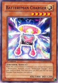 Yu-Gi-Oh! - Batteryman Charger (LODT-EN030) - Light of Destruction - 1st Edition - Common