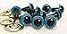 Sassy Bears 7.5mm Blue Safety Eyes for Bear, Doll, Puppet, Plush Animal and Craft - 10 Pairs