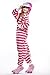 WinVic Onesies Pajamas Adult Unisex Cosplay Animal Halloween Costume Xmas Sleepwear (X-Large, Cheshire Cat)