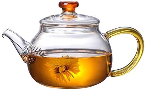 Nishci 250ml Glass Teapot High Temperature Resistant Borosilicate Glass