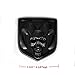 PANBOM 1pc OEM Rear Tailgate Emblem Badge 3D Skull Replacement for Ram 1500 2500 3500 Black Fit 1995-2018