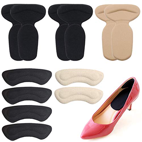 Heel Grips Heel Cushion Inserts Reusable Self-Adhesive Non-Slip Heel Pads Liners for Men's and Women's Loose Shoes, Preventing Heel Slipping, Rubbing, Comfortable Shoe Pads Inserts -6 Pairs - Thumbnail 7