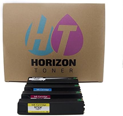 HP 972X Compatible High Yield 4-Pack (CMYK: HP F6T84AN L0S04AN L0S01AN L0R98AN Capacity: 1x 10.000 Pages 3x 7000 Pages)