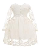 Bow Dream Flower Girl Dress Vintage Lace Cream Ivory 8
