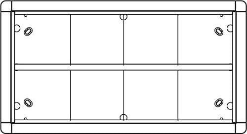 Ritto 1883730 Unit for Portier Intercom 8-Way Titanium