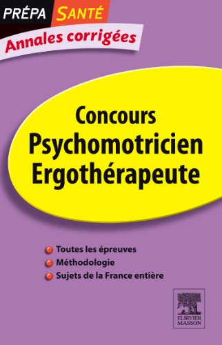 Concours psychomotricien ergothérapeute