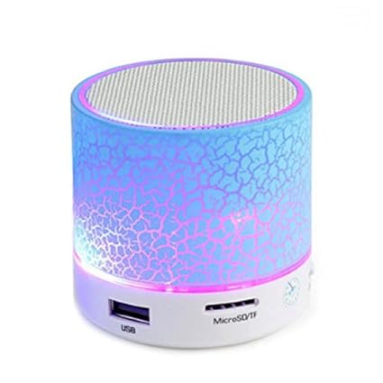 quims wireless led bluetooth speakers