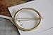 AKOAK Hollow Hoop Round Circle Geometric Metal Hair Clip Bobby Pin Ponytail Holder Hair Accessories for Women and Girl (2 Pcs/Lot,1 Gold & 1 Silver)
