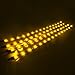 30cm LED Car Flexible Waterproof Light Strip (Pack of 4) (Amber)