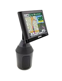 AccesoriosBasicos Soporte de portavasos para bebidas de bajo perfil para unidades Garmin Nuvi DriveSmart 42 52 52LM 54 54LM 55 55LM 55LMT 56 57 57LM 58 58LM 60 61 2577LT 2597LM 2597LMT 2558LMTHD 2598LMTHD GPS