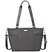 Baggallini Medium Avenue Tote Charcoal,One Size