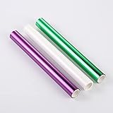 3PACK Foil Paper for Crafts Rolls 5Meters Toner