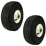 Rotary 13337 Front Wheel and Tire Assembly, Pack of 2