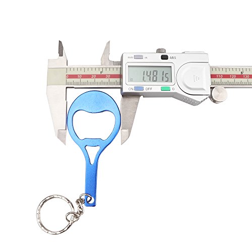 Swatom Tennis Racket Bottle Opener with Keychain Key Ring Accessories (6 PCs) - Thumbnail 3