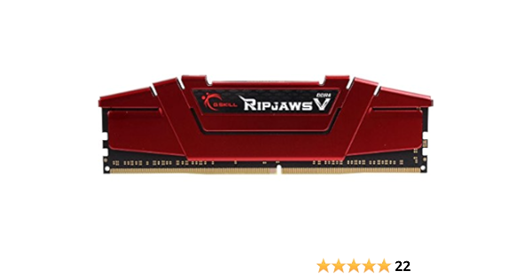 G Skill 8gb Ripjaws V Series Ddr4 Pc4 2666mhz For Intel Z170 Platform Desktop Memory Model F4 2666c15s 8gvr At Amazon Com
