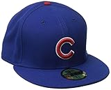 MLB Chicago Cubs Game AC On Field 59Fifty Fitted Cap, Royal, 7