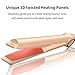 Hair Straightener GPED Hair Curler Hair Curling Wands 2 in 1 Hair Straightening Iron and Hair Curling Ironthumb 1