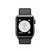 Esay Watch Sport Loop Band, Adjustable Closure Wrist Strap Lightweight Breathable Nylon Replacement Band for Apple Watch Nike+, Series 3/2/1, Sport, Edition (38MM, Black - Pinkish Weave Color)