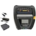 Zebra QLn420 Mobile Barcode Label Printer | Wireless Bluetooth and WiFi | 4 Inch, Belt Clip, Charger (Renewed)
