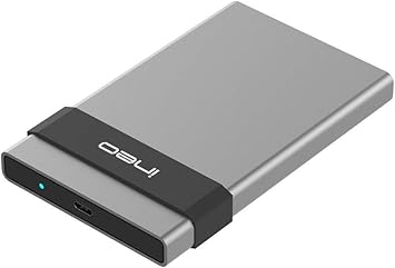 USB 3.1 Gen2 Type C Carcasa para Disco Duro Externo de 2.5: Amazon.es: Electrónica