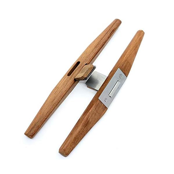 YEZIB DIY Holzverarbeitung Mini-Hobel Carpenter Modellbau 26cm Licht Holzbohlen Schärfen Hobeln Handbuch Abgratwerkzeug… – Bild 3