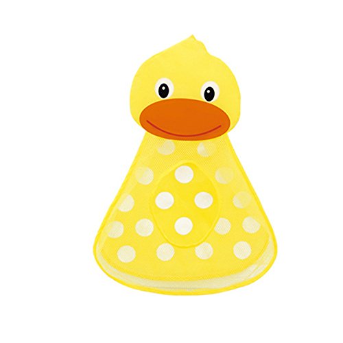 Starpromise Baby Bathtub Toys Fashion Grid Duck Summer Little Yellow Pack Children Bathroom Bath Water Storage Rack Bathroom - Thumbnail 4