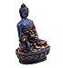 DharmaObjects Tibetan Healing Medicine Buddha Statue Hand painted Nepal