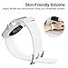 UMTELE Sport Bands Compatible with Galaxy Watch Band, Soft Silicone Breathable Sport Strap Replacement Wristband for Samsung Galaxy Watch (White2, 42mm)