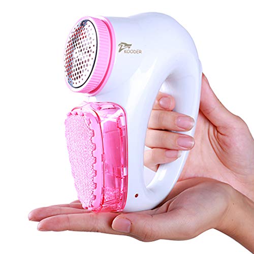 KOODER Multifunctional Rechargeable Fabric Shaver, Lint Remover, Combines Both Shaving and Brushing Function
