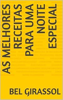 Livro as melhores receitas para uma noite especial