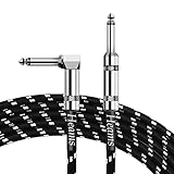 Heams Premium 20 FT Guitar Cable, 1/4 Inch