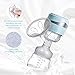 PiAEK Portable Electric Breastfeeding Pumps Convenient Milk Breast Pump with Touch Screen Rechargeable Battery 3 Modes Massage 9 Suction Level