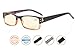 Reduces Eyestrain,Anti Blue Rays,Spring Hinge,Computer Reading Glasses Mens Womens
